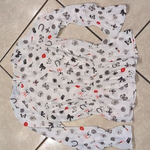 Libby Edelman XOXO Peplum Top Size Small